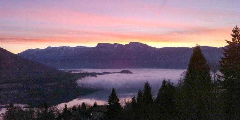 פרג'ינה ולסוגאנה B&B Alba Sul Lago מראה חיצוני תמונה